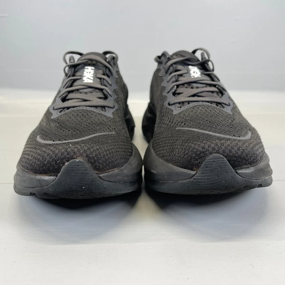 Hoka One One Rincon 4 Running Shoes Mens Size 11 D Black Mesh Athletic Sneakers